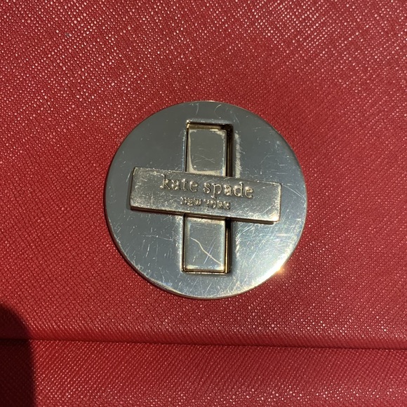 Kate Spade Red Purse - Picture 2 of 7